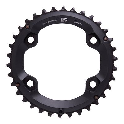 Превью  Звезда передняя SHIMANO Deore FC-M6000-2 4 x 96 (X) 10 sp. 34T